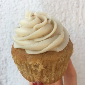 Gluten-free cupcake from Breakaway Bakery